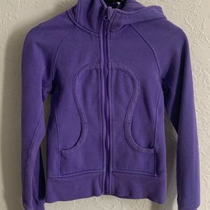 Lululemon purple scuba hoodie